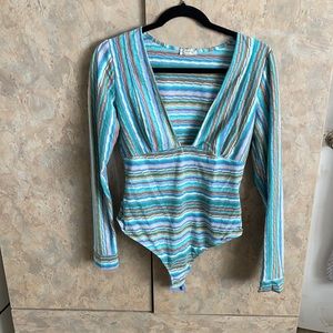 Free people one piece “ocean blues”